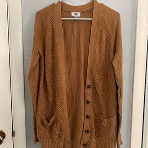 Old Navy Mustard Sweater Cardigan